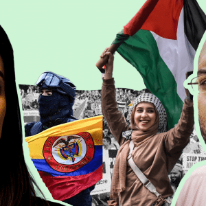 Palestine, Police Killings, Belarus and Colombia
