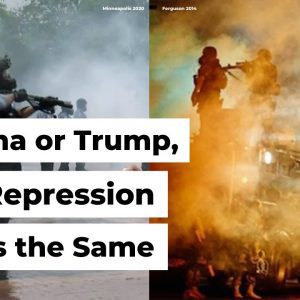 Obama or Trump the repression stays the same