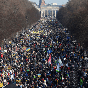 ‘Europe is Waking Up’: Protests in Europe Call For Peace in Ukraine