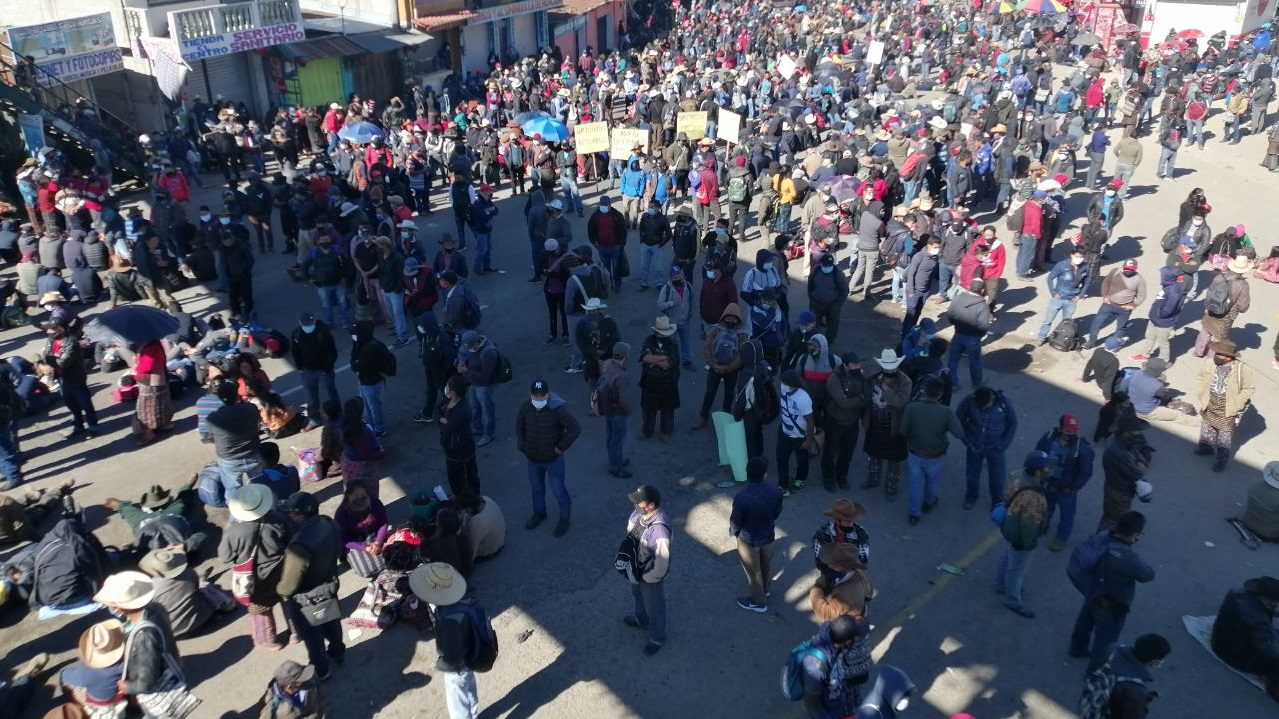 Protesters demand president Alejandro Giammattei’s resignation in Guatemala
