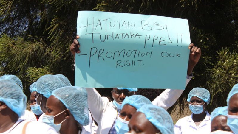 Kenyan clinical officers end strike after government agrees to most of their demands
