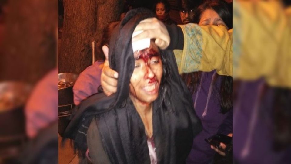 Right-wing goons attack students, faculty at India’s Jawaharlal Nehru University