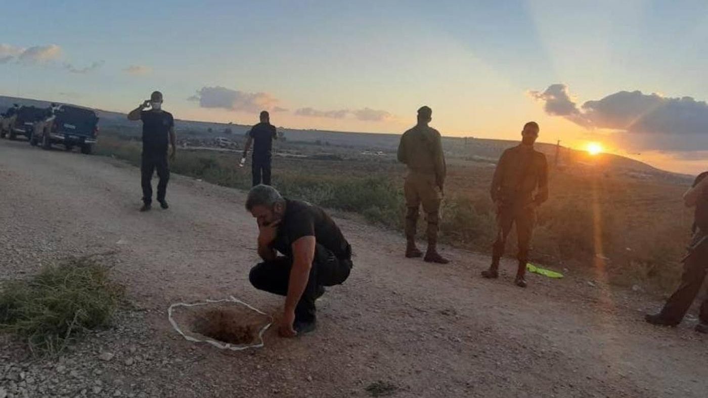 Six Palestinian prisoners escape Israeli prison by digging a tunnel out of their cell