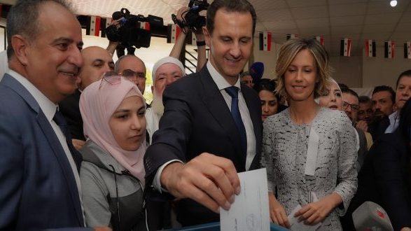 Syrian president Bashar al-Assad wins fourth consecutive term in office