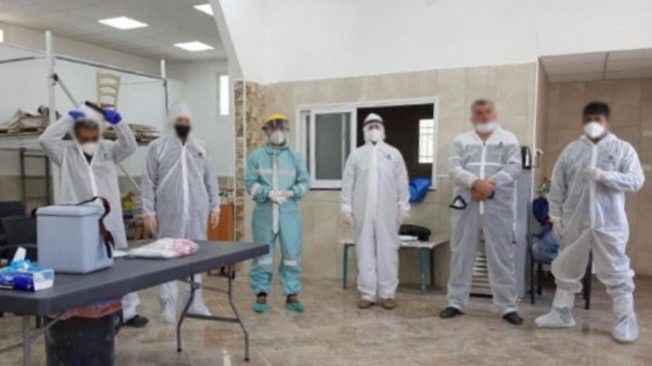 Israel raids Palestinian clinic COVID