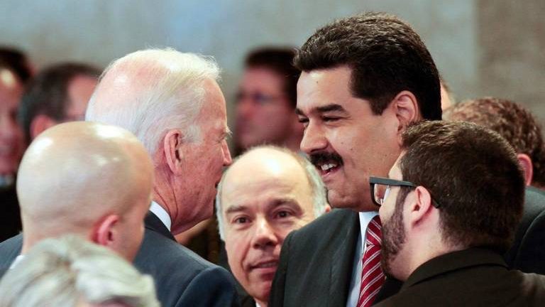 Joe Biden should shake hands with Nicolás Maduro