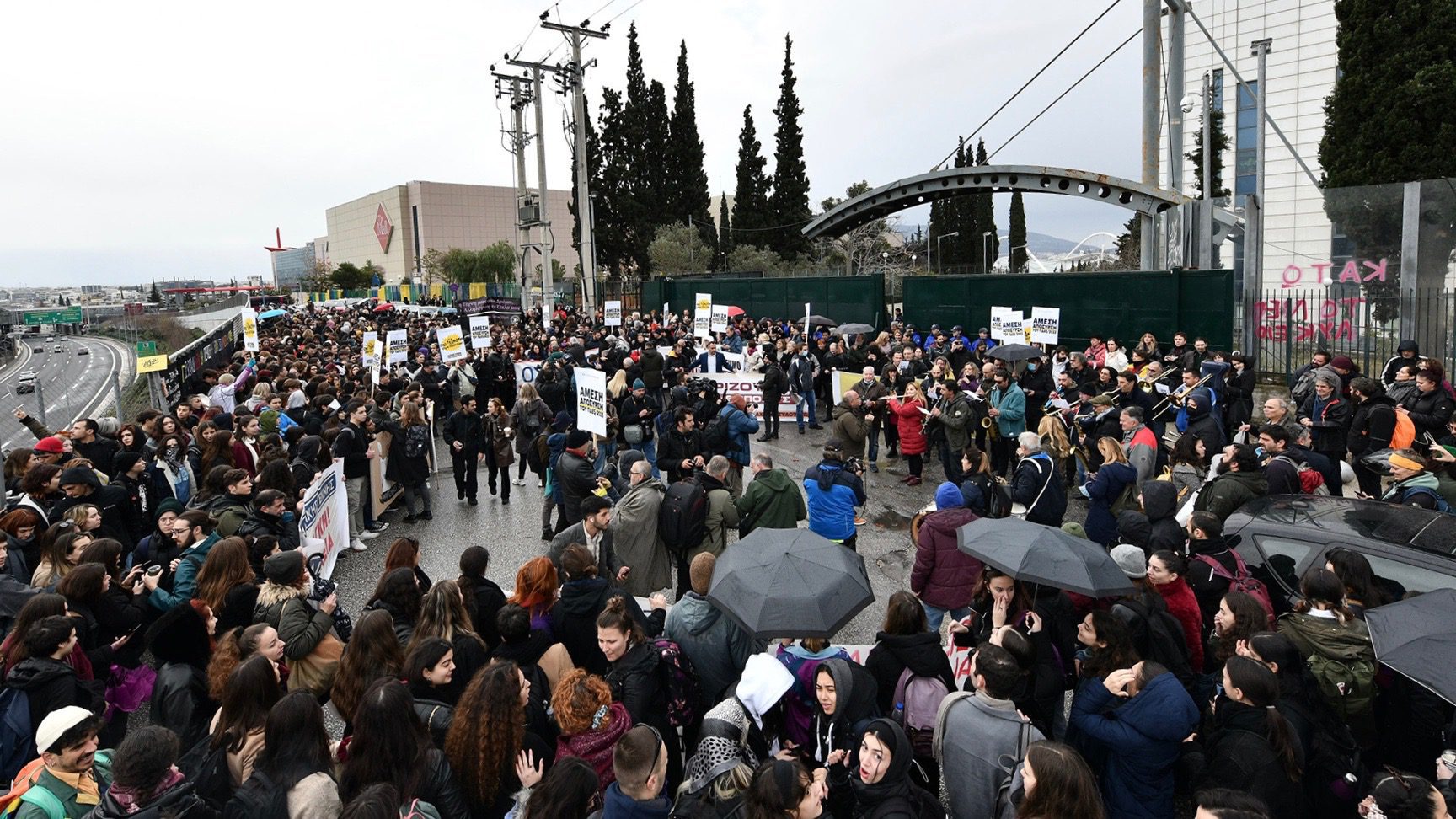 Artists' Protest - Greece