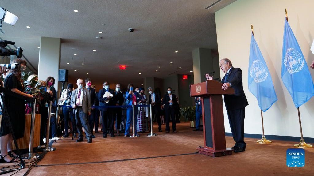 76th session of the UN General Assembly begins in New York; focus on climate change and vaccine equity 