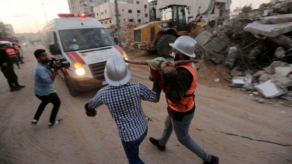 Israeli air strikes in Gaza continue, at least 119 Palestinians including 31 children killed so far