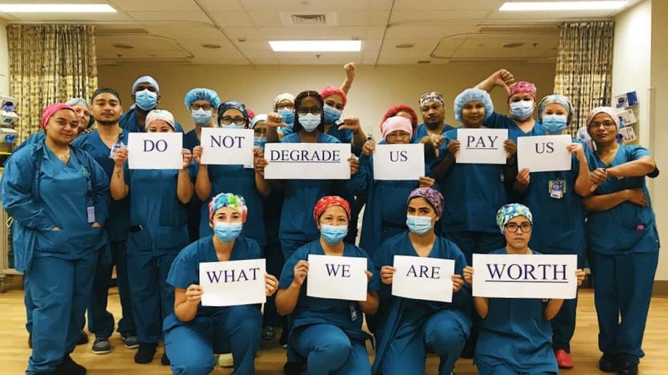 Nurses strike New Zealand