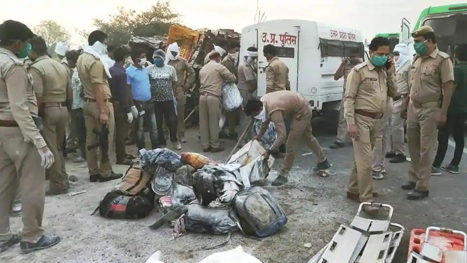 Indian migrant workers killed in road accident while returning home