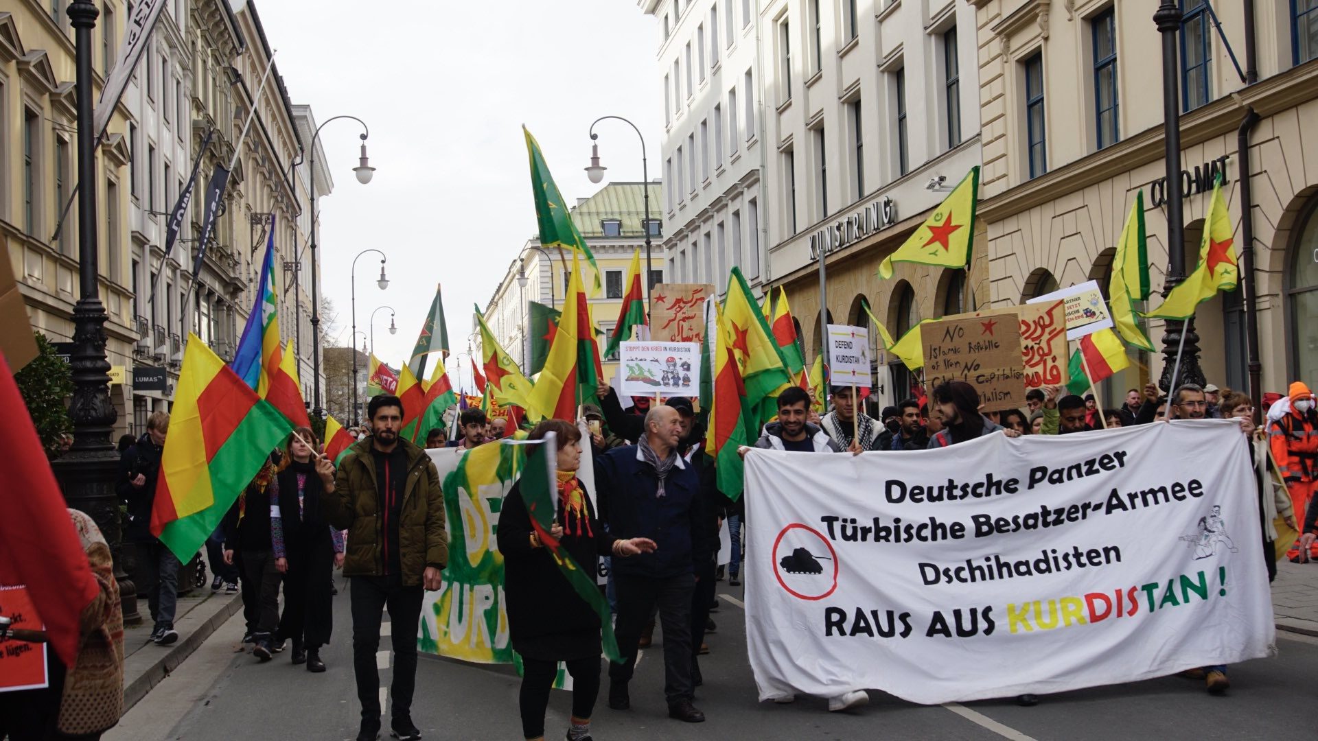 Anti-war groups stage protest against Munich Security Conference