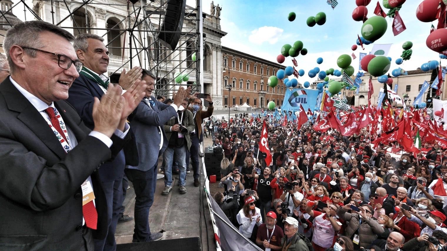 Anti-fascist rally - Italy