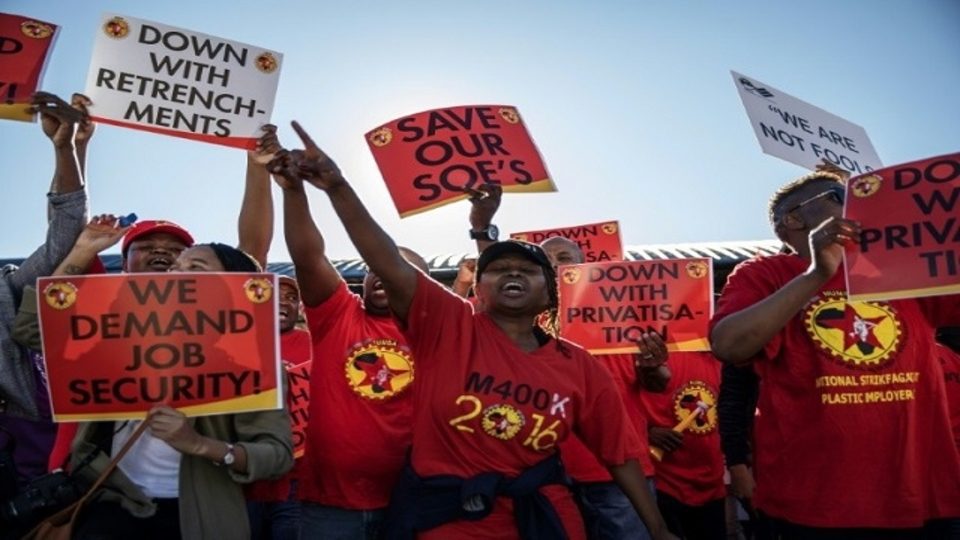Workers from subsidiaries of South African Airways likely to join strike
