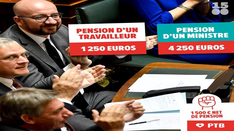 Belgium’s Workers Party pushes for a minimum pension law through Citizens’ Initiative