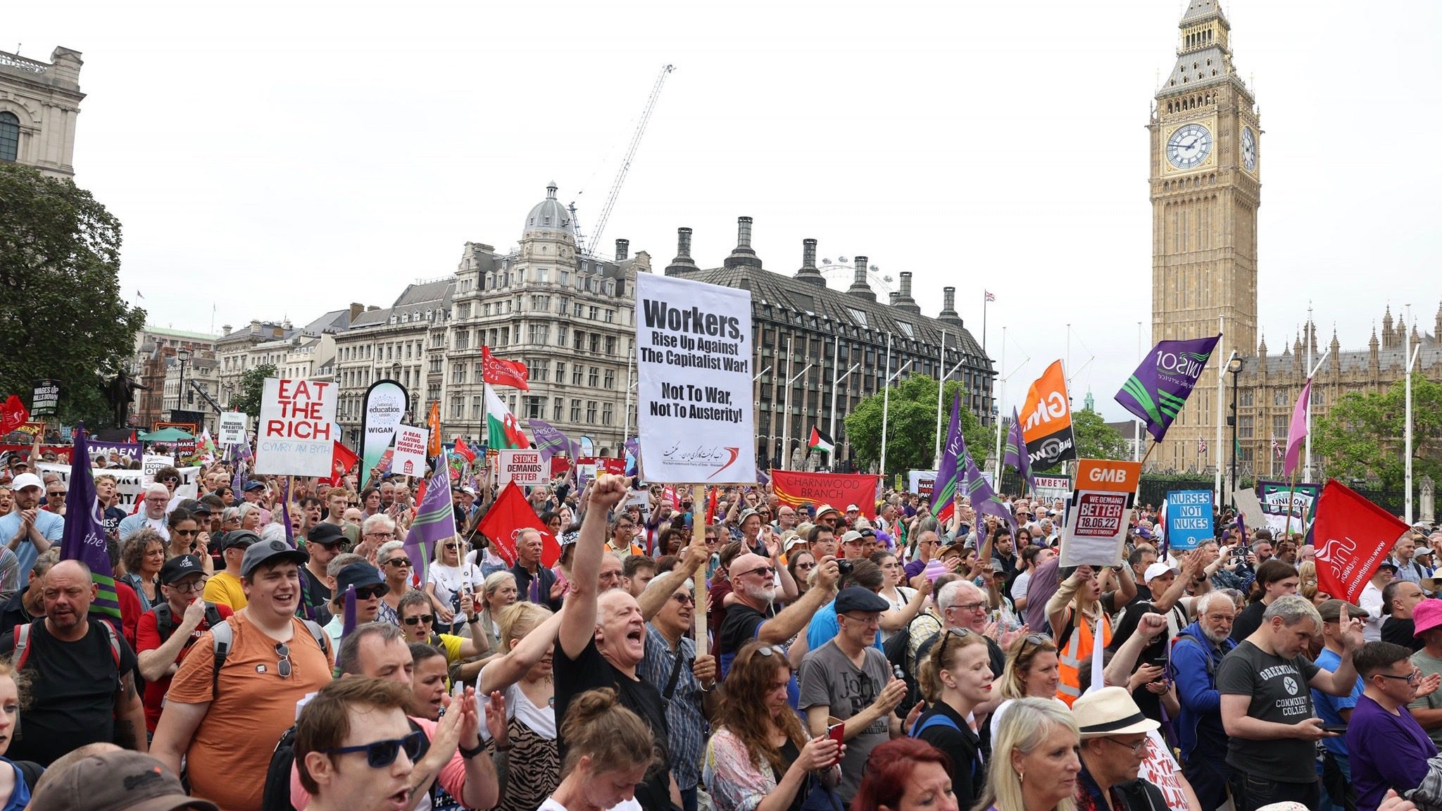 Anti-Tory Protest - London