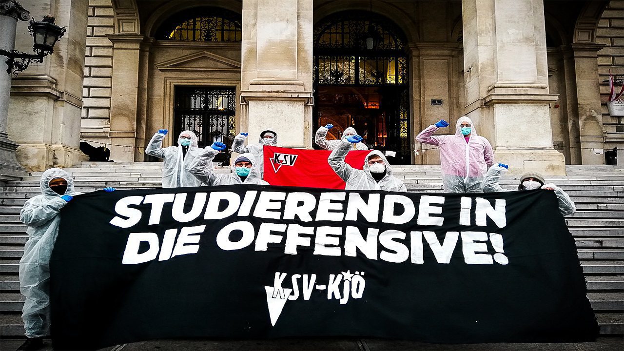 Austrian students demand support amid COVID-19 crisis, reject changes to university law