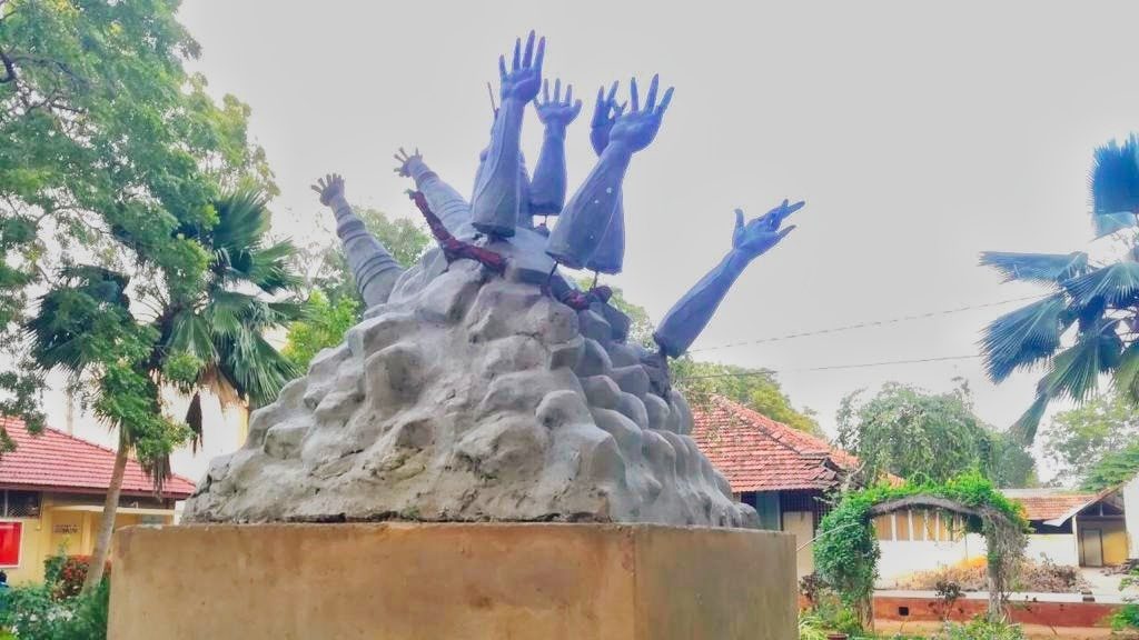 Bulldozed Mullivaikkal massacre memorial at Jaffna University to be rebuilt after protests