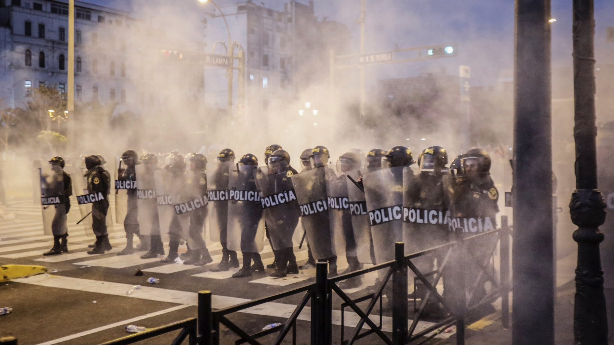 Violent police repression kills another protester in Peru, death toll rises to 54