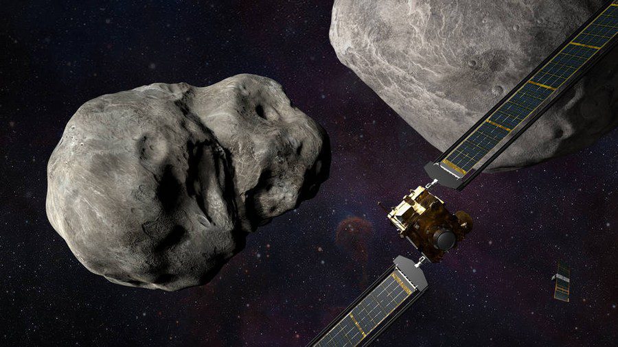 NASA’s DART spacecraft crashes into distant asteroid in ‘planetary defense’ test