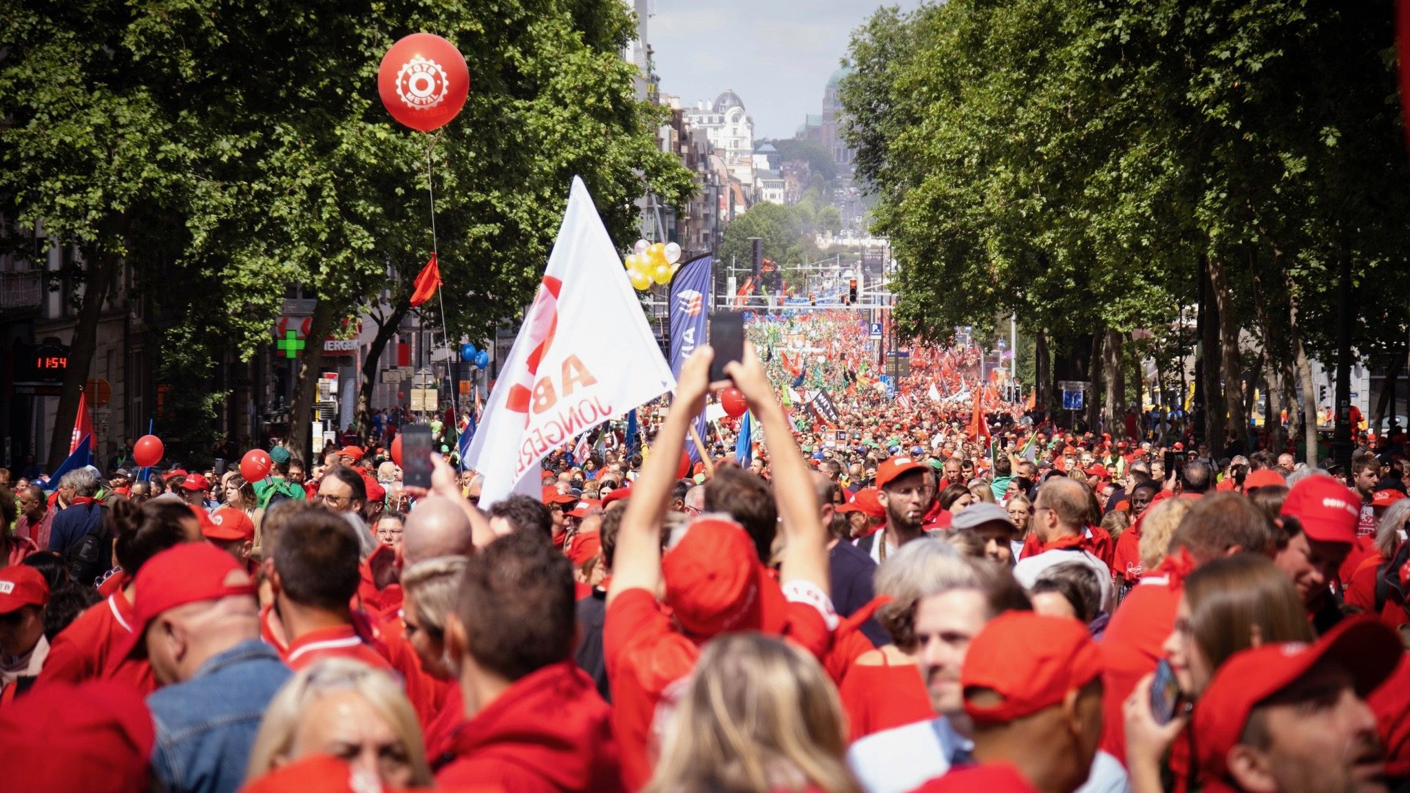 Workers Protest - Belgium