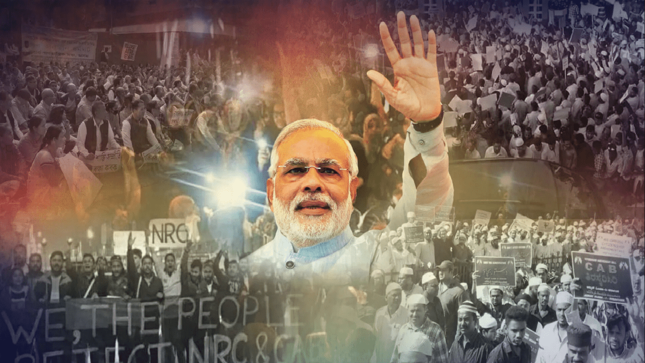 As CAA/NRC protests rage, India’s PM Modi talks about $5 trillion economy