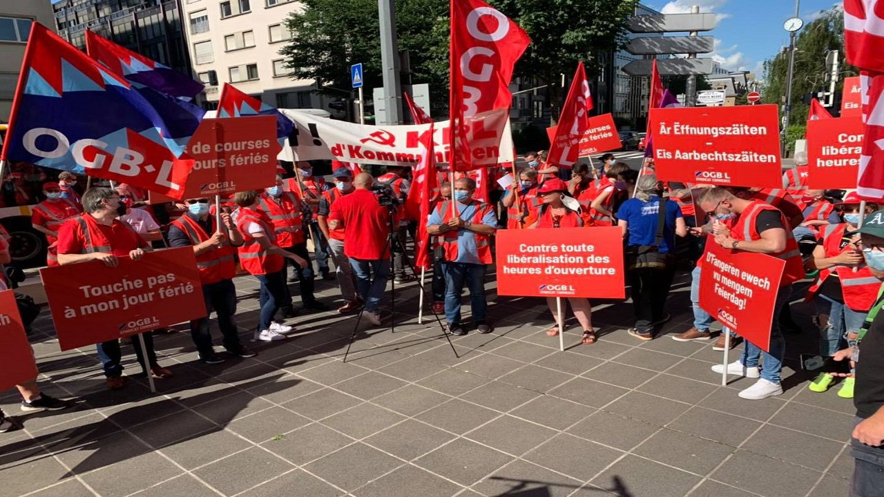 Luxembourg Protests