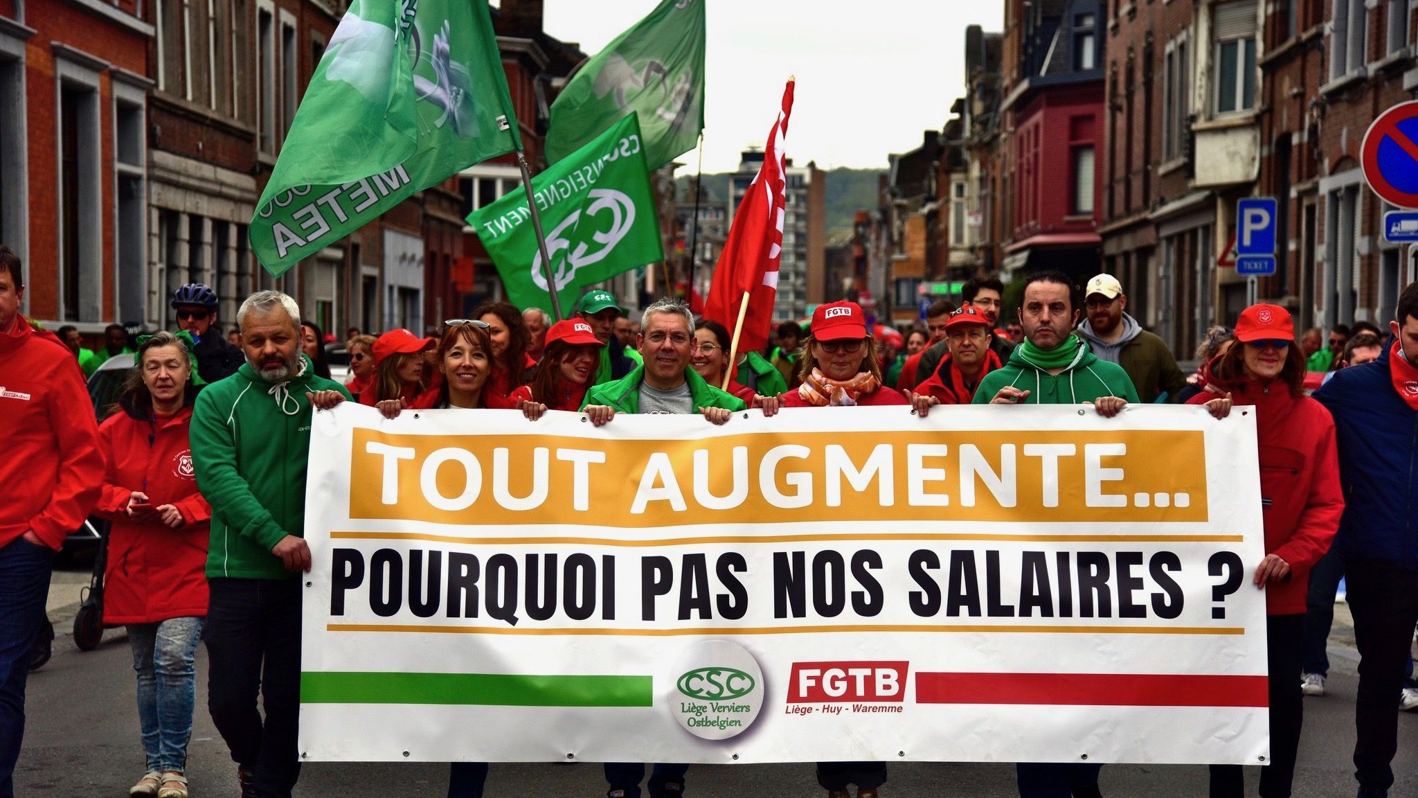 Workers Protest - Belgium