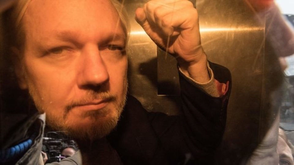 Assange in court