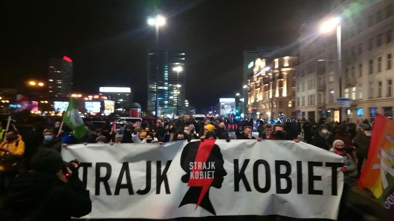 Polish Protests abortion ban