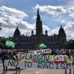 Anti-racism protest-Glasgow