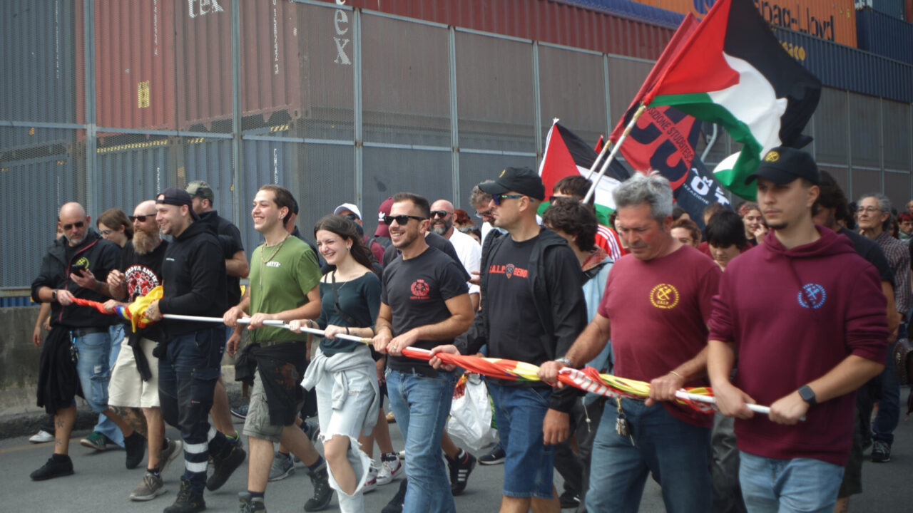 Italian city says no to warships and weapons for Israel