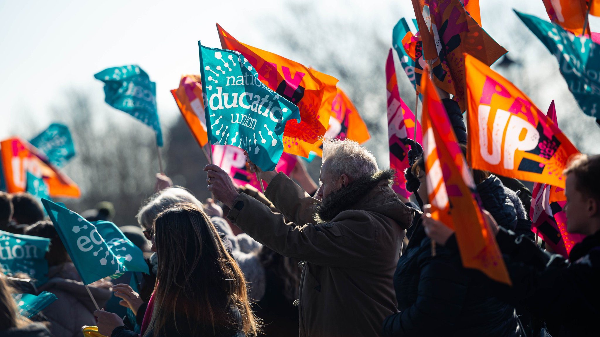 Teachers in the UK continue protests demanding pay rises and more resources