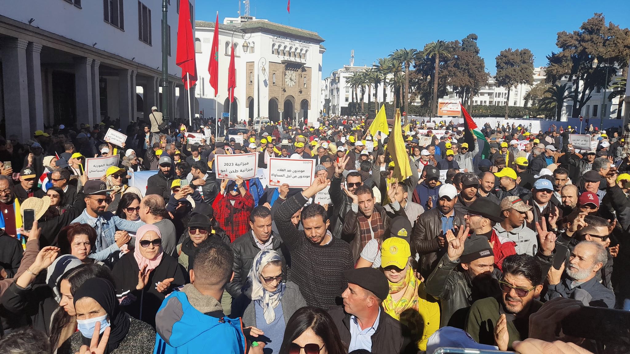 Protests in Morocco