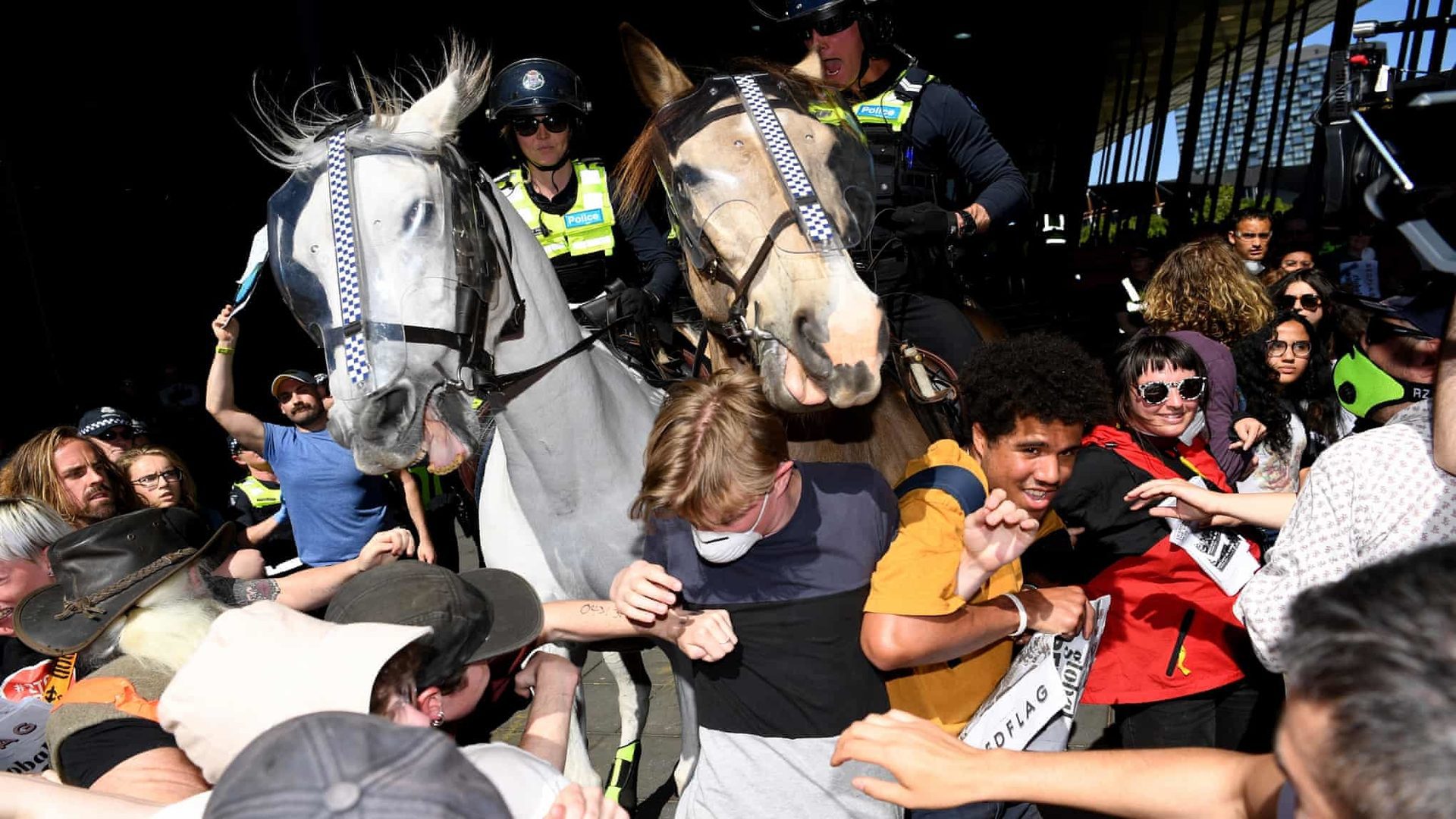 Australia mining protests