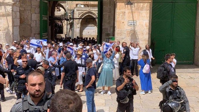 Israeli march of flags