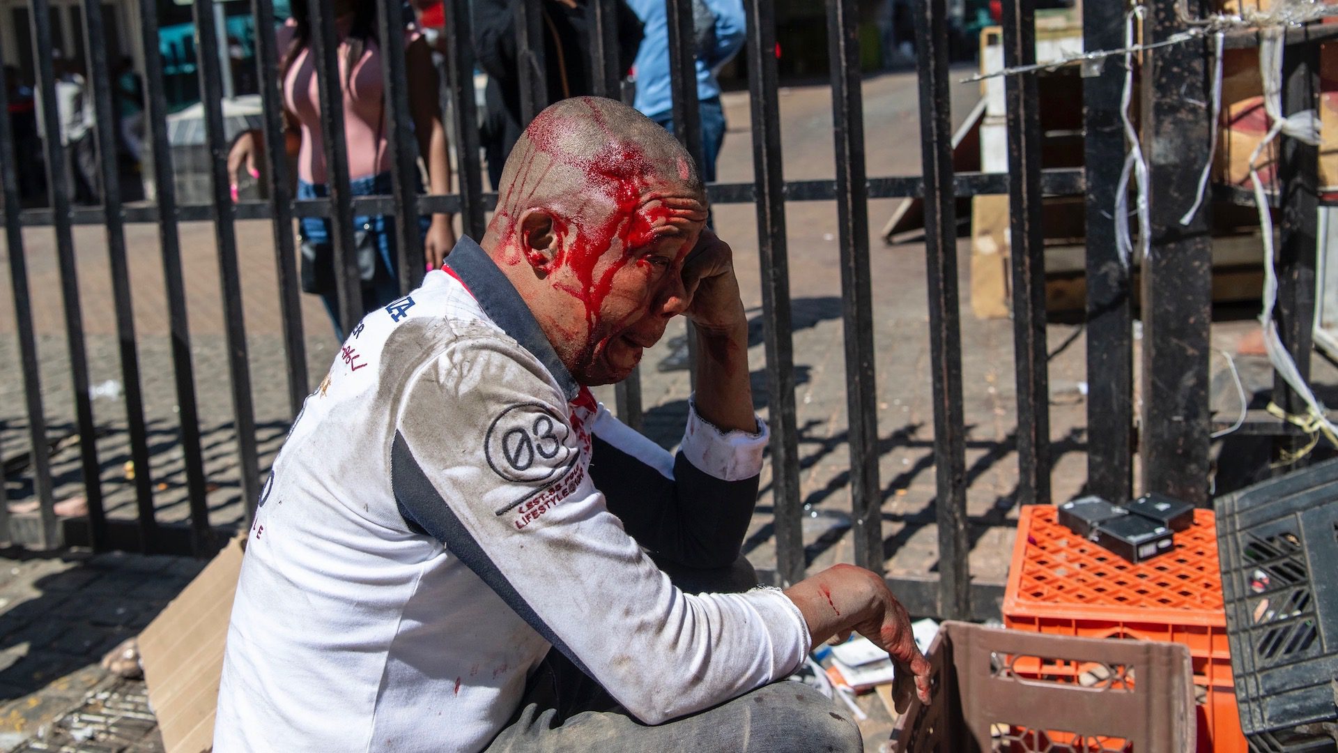 Xenophobic ‘shutdowns’ turn indiscriminately violent