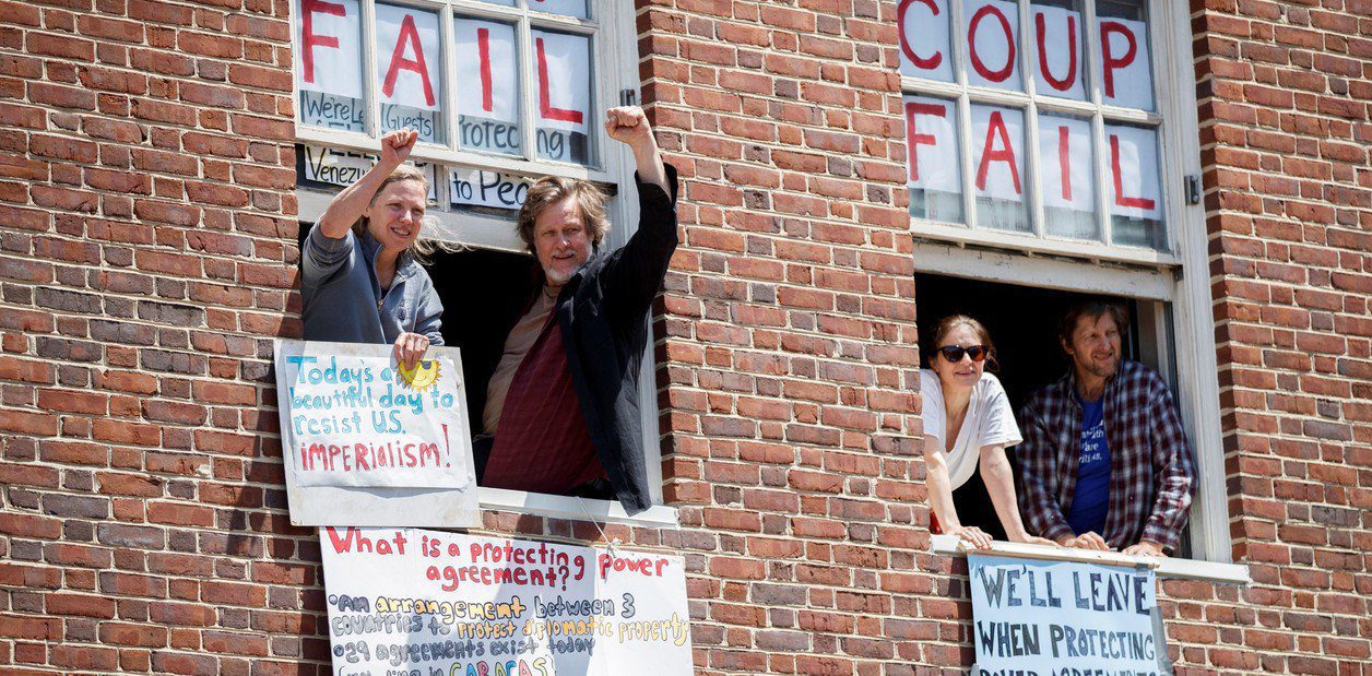 Venezuelan Embassy Protectors
