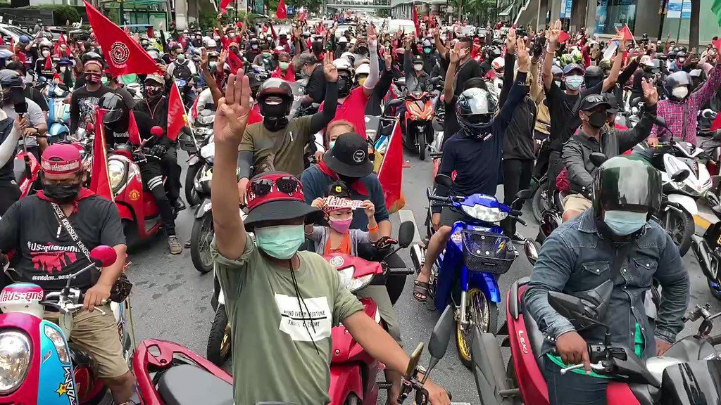 Thai government face no-confidence motion as protesters vow to intensify struggle