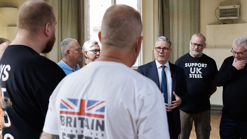 Starmer government seizes control over steel plant