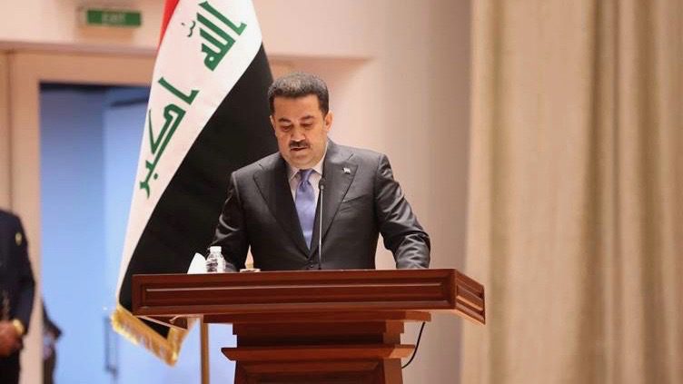 New Iraqi Prime Minister Mohammad Shia al-Sudani.