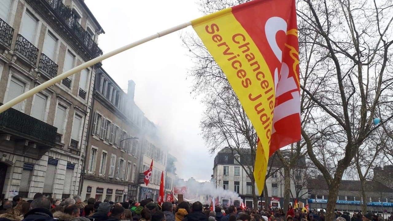 7-03 French Protests