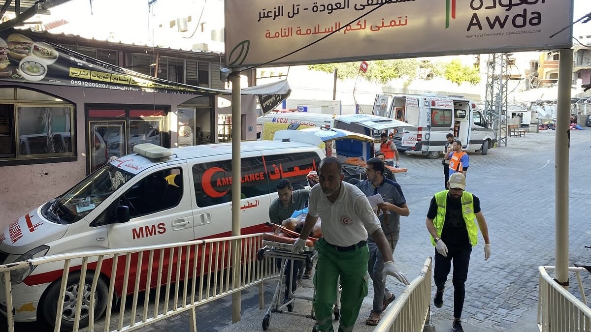 Al-Awda Hospital in Gaza besieged again by Israeli forces