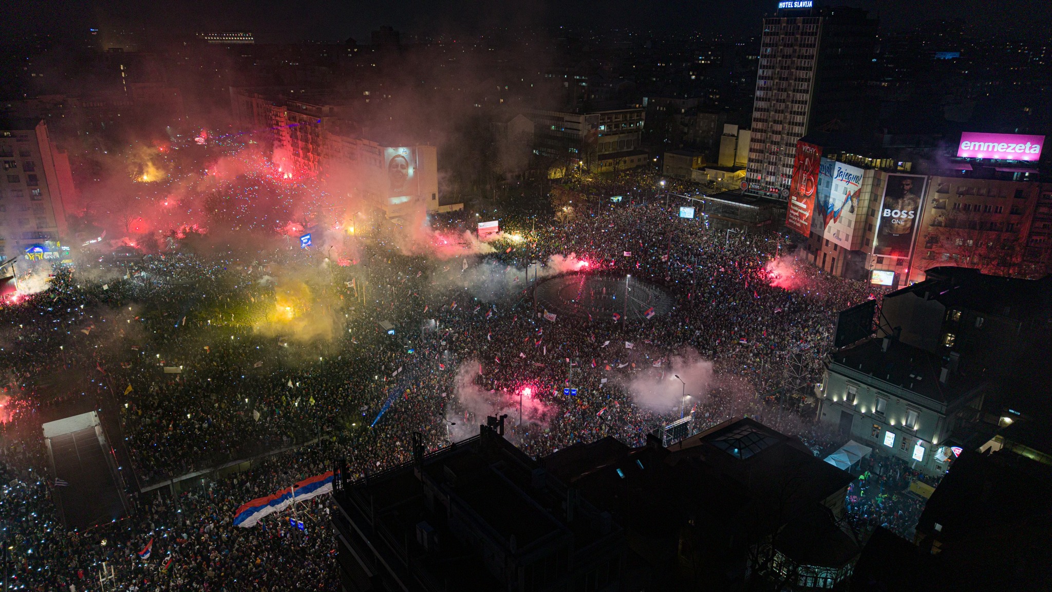 Student protests grow in Serbia