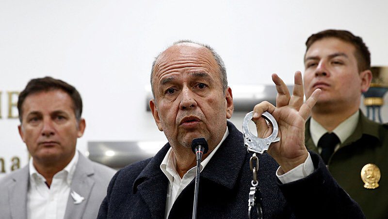 Former minister in Bolivia’s coup government pleads guilty to bribery and money laundering in the US