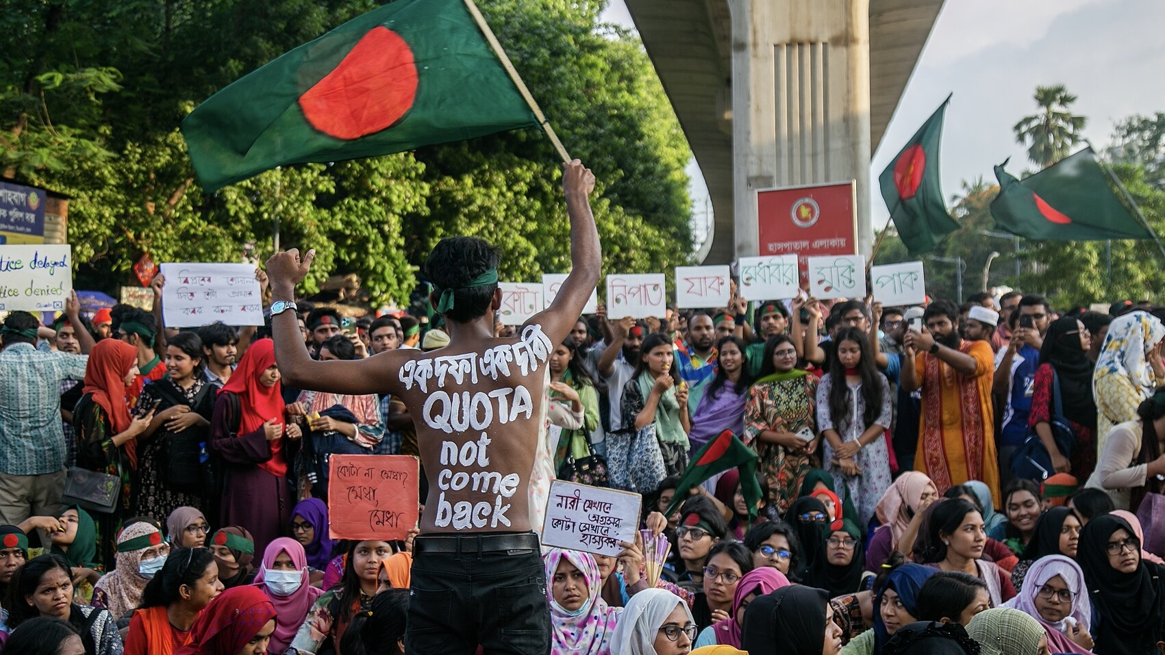 Six protesters killed amid quota reform protests in Bangladesh, government calls for universities to close
