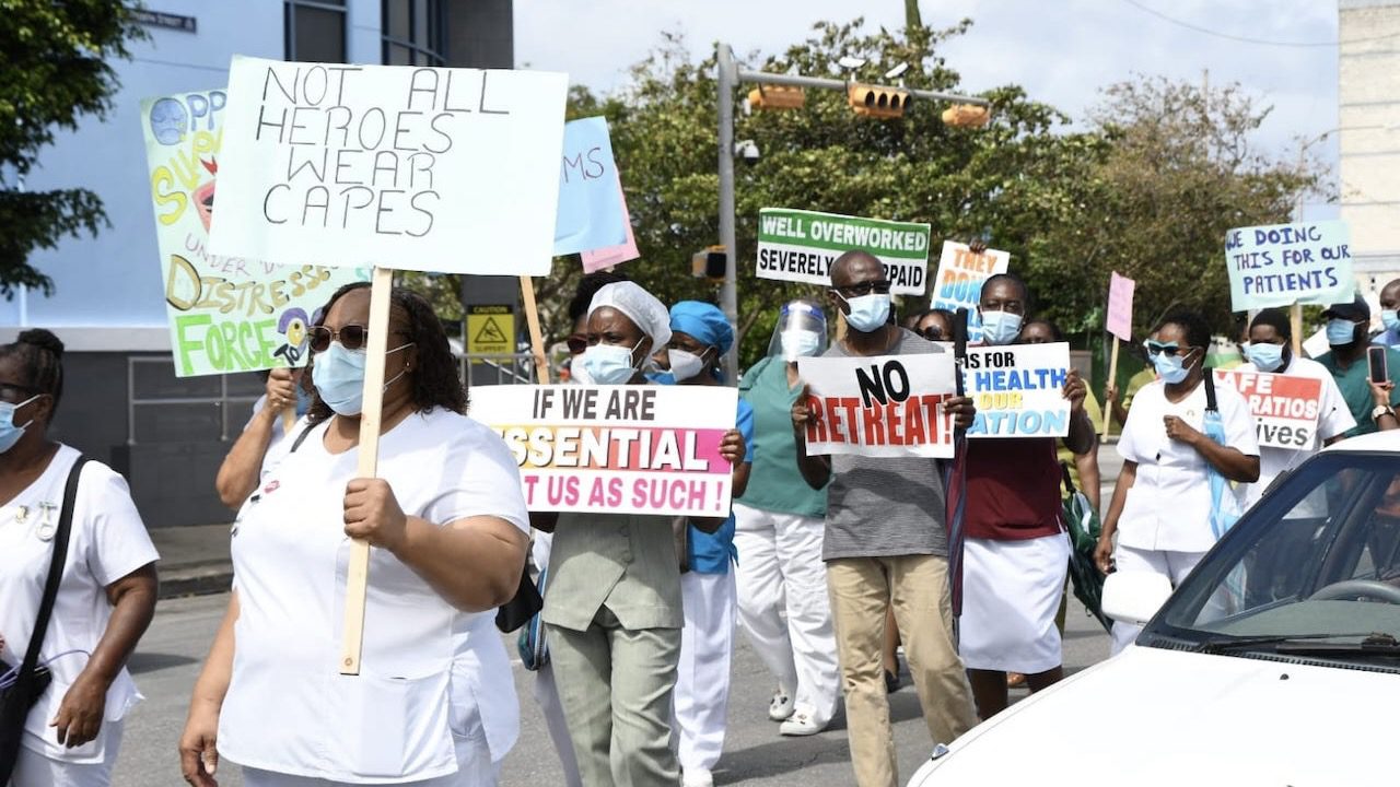 Nurses in Barbados want to fight brain drain and understaffing