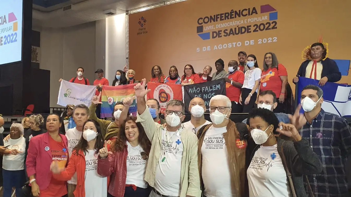The Brazil we want, with health for all!
