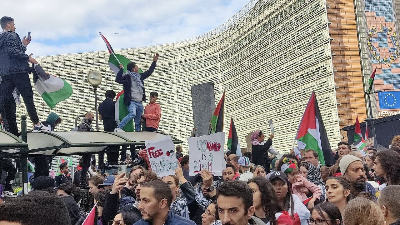 Massive mobilizations continue across Europe in solidarity with Palestine