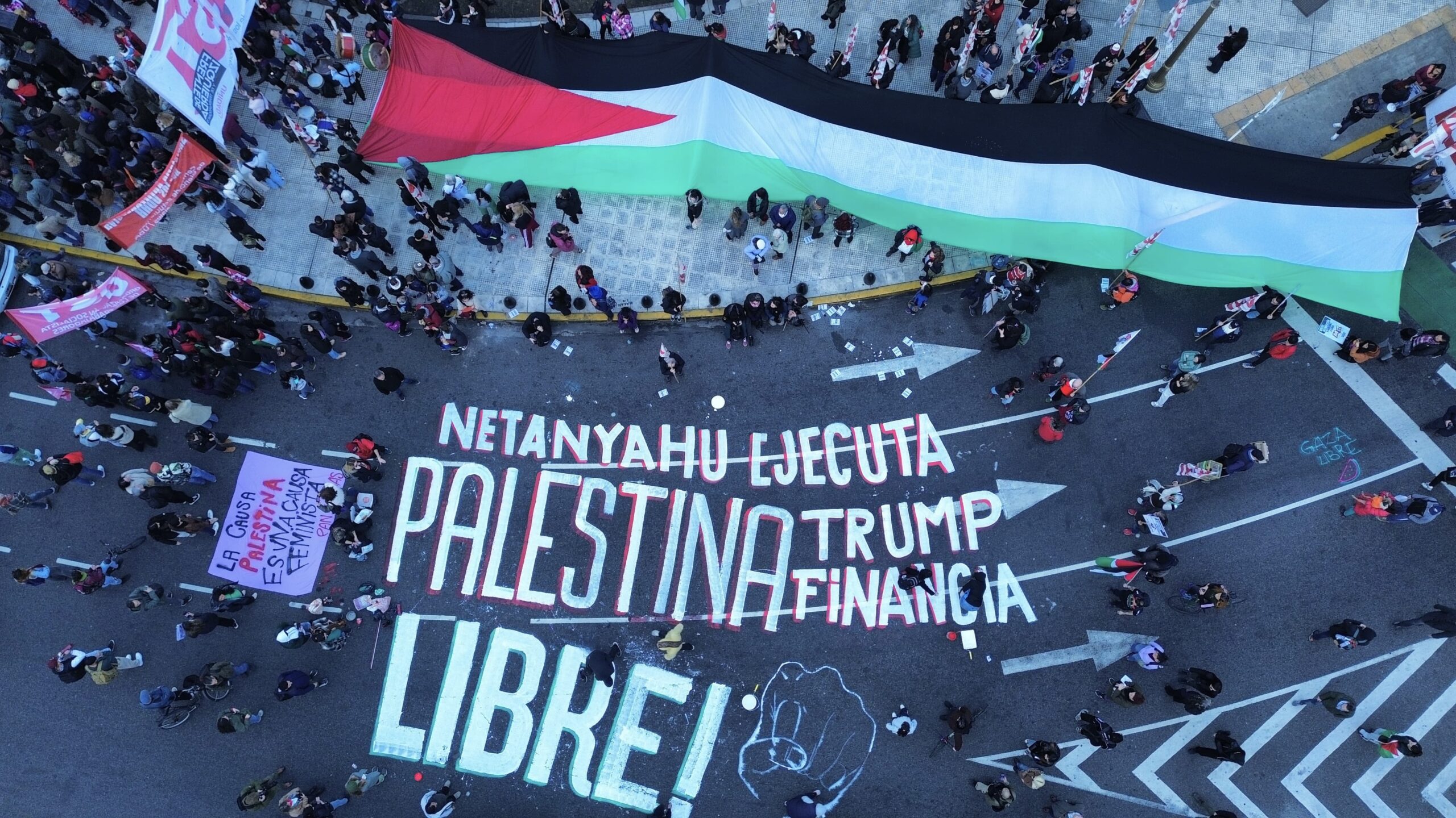 Thousands march in Argentina to demand an end to the genocide in Gaza